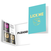 Sexy cestitka za parove – Lick Me