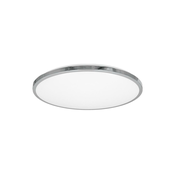 Top Light -LED Kopalniška stropna svetilka SILVER LED/18W/230V IP44 pr. 34 cm krom