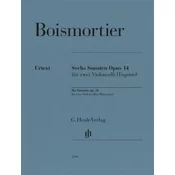 BOISMORTIER:SIX SONATAS OP.14 FOR TWO VIOLONCELLOS (BASSOONS)