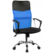 Topeshop KRZESLO NEMO NIEBIESKIE office/computer chair Padded seat Mesh backrest