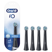 Oral B iO Ultimate Clean zamjenske glave za zubnu četkicu Black 4 kom