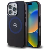 slomart Ohišje Mercedes MB Double Layer BiColor MagSafe za iPhone 16 Pro Max - modro