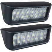 shumee Peugeot Expert II III Partner II III Rifter LED luči registrske tablice 2 kos