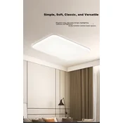 Bull Plafonska lampa LED X62 Qinghui, 150 W, Ra91-95, Bela