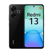 XIAOMI pametni telefon Redmi 13 4G 6GB/128GB, Midnight Black