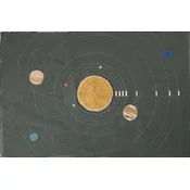 Lorena Canals Stenska dekoracija Solar system - 1 k.