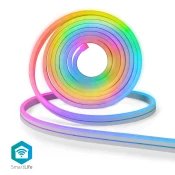 NEDIS Smartlife WiFi Multi Color LED Traka | Neon Style | IP65 | 5 metara