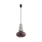 Argon 8820 - Lestenec na vrvici DIEGO 1xGU10/5W/230V rjava/siva