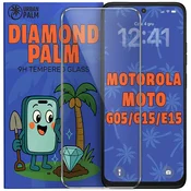 Kaljeno steklo Diamond Palm za Motorola Moto G17/G17 Power/G15/G15 Power/G05/E15