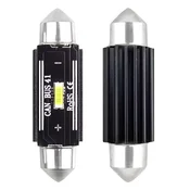 LED žarnici AMiO CANBUS C5W 41mm, bela, 12-24V