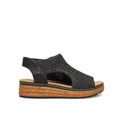 Rieker Sandali 62783-00 Črna