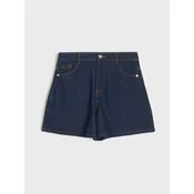 Sinsay - Teksas šorc sa podesivim strukom - indigo jeans