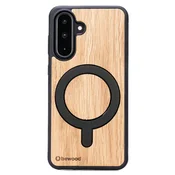 shumee Lesen ovitek Bewood za Samsung Galaxy A26 5G hrast z MagSafe