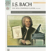 BACH J.S.:THE WELL TEMPERED CLAVIER VOL.1+CD