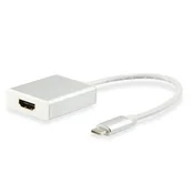 Equip 133452 USB Type-C/HDMI adapter kabel (muško/žensko)