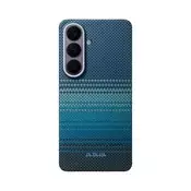 Premium ovitek Pitaka Edge z Aaron NFC gumbi za Samsung Galaxy S26 - moonrise