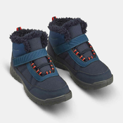 Cipele za planinarenje sh100 warm vodootporne na cicak djecje velicine 24-34