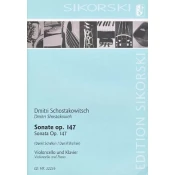 SCHOSTAKOWITSCH:SONATE OP.147 VIOLONCELLO AND PIANO