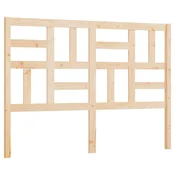 Vidaxl Posteljno vzglavje 166x4x104 cm trdna borovina