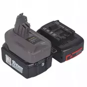 OEM Adapter za Bosch Baterijo – Nadomestni Del za Dyson V6/V7/V8 | Zaščita, Črn Plastika