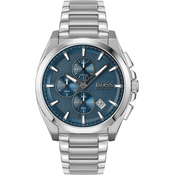 BOSS Casual Analogna ura, srebrna