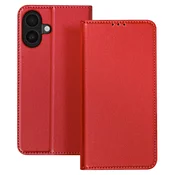 AVIZAR Etui za iPhone 17 iz usnja s predali za kartice in magnetnim zapiranjem, Rdeča, (5000189590)