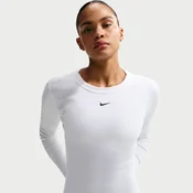 Nike Womens Tight Long-Sleeve Ribbed T-Shirt