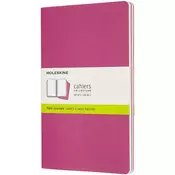 Moleskine Cahier Journal, Soft Cover, Large, Kinetic Pink