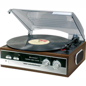 Soundmaster Gramofon s FM radiom i stereo zvučnicima