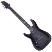 Schecter Hellraiser Hybrid C-1 LH Trans Black Burst