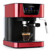 Klarstein Arabica, aparat za espresso kavu, 1050 W, 15 bara, 1,5 l, upravljacka ploca osjetljiva na dodir, nehrdajuci celik