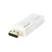 LogiLink DisplayPort / HDMI adapter [1x DisplayPort utikač => 1x HDMI utikač ženski] LogiLink bijela