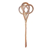 STREFA Vlečka za preproge 77cm, pletena, lakirana