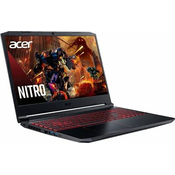 Laptop ACER Nitro 5 NH.QGXEX.006 / Ryzen 5 6600H, 16GB, 512GB SSD, GeForce RTX 3050 4GB, 15,6“ IPS FHD 144Hz, nema OS, crni