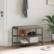 Vidaxl Blazina za klop Mikrovlakna Taupe Globina 35 cm