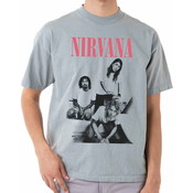 Nirvana Majica Bathroom Photo Unisex Grey 2XL