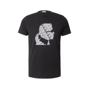Karl Lagerfeld Majica črna/bela