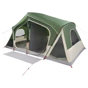 vidaXL vidaXL Kabinski šotor Zelena 480 x 273 x 205 cm Poliester in jeklo, (5000309569)