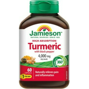 Jamieson Kurkumina s črnim poprom 60 kapsul
