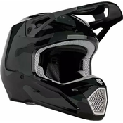 FOX V1 Bnkr Helmet Black Camo L Čelada