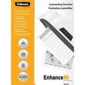 Fellowes laminacijske folije 216x303 80mic 250 kosov