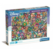Clementoni - Puzzle Nemogoča Disneyjeva klasika - 1 000 kosov
