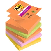 Post-It Z-flakes Super Sticky BOOST, 76x76 mm, 5 kosov