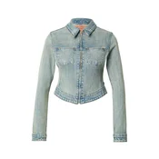 LEVIS  Prehodna jakna Y2K Stretch Fitted Trucker Jacket svetlo modra