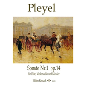 PLEYEL:SONATE NR.1 OP.14 FUR FLOTE,VIOLONCELLO UND KLAVIER