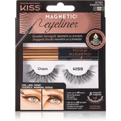 KISS Magnetni (Magnetic Eyeliner & Lash Kit) (Varianta 07 Charm)