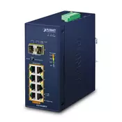 PLANET IP30 Ind 8-P 10/100/1000T (IGS-1020PTF)