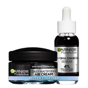 Garnier Pure Active Set krema za lice + serum za lice