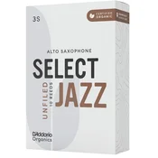 DAddario-Woodwinds Organic Select Jazz Unfiled 3S Jeziček za alt saksofon