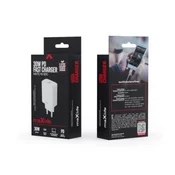 Maxlife Maxlife, USB-C 30W PD QC ultra hitri omrežni polnilnik, Bela, (5000137497)